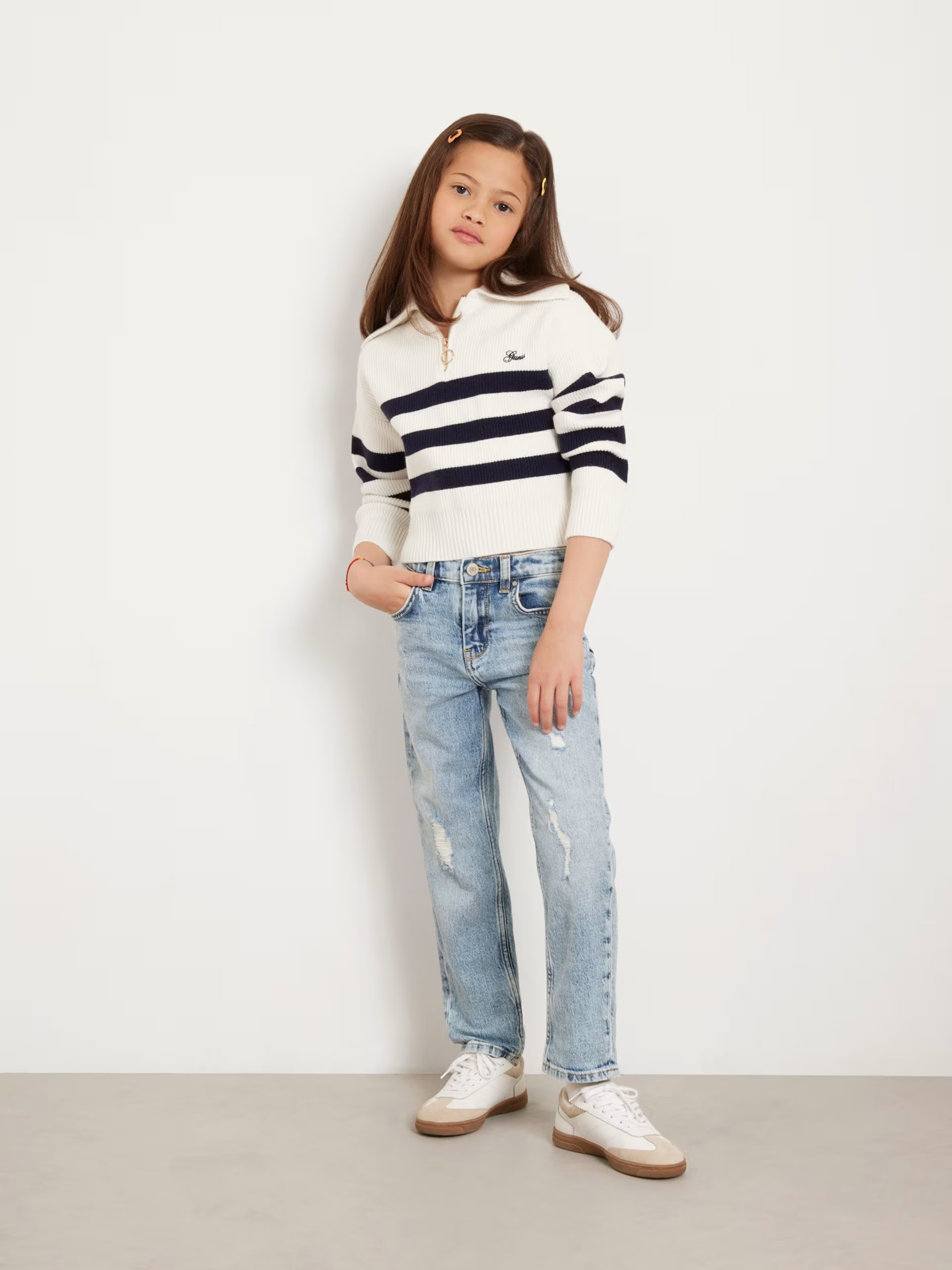 Guess Παιδικό Τζιν Παντελόνι Stretch Straight Girl (J4YA07D4MS0-BIIW)