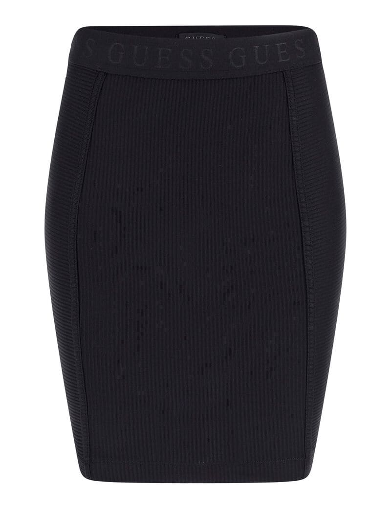 Guess Γυναικεία Φούστα Emi Bodycon (W4YD61KC2E2-JBLK)