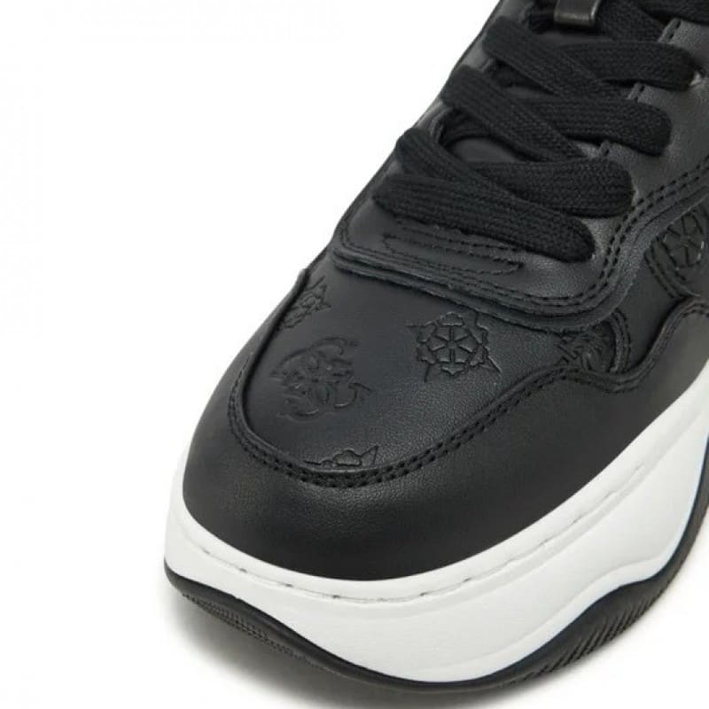 Guess Γυναικείο Sneaker Με Λογότυπο 4G Happy (FLPHAPFAL12-BLACK)