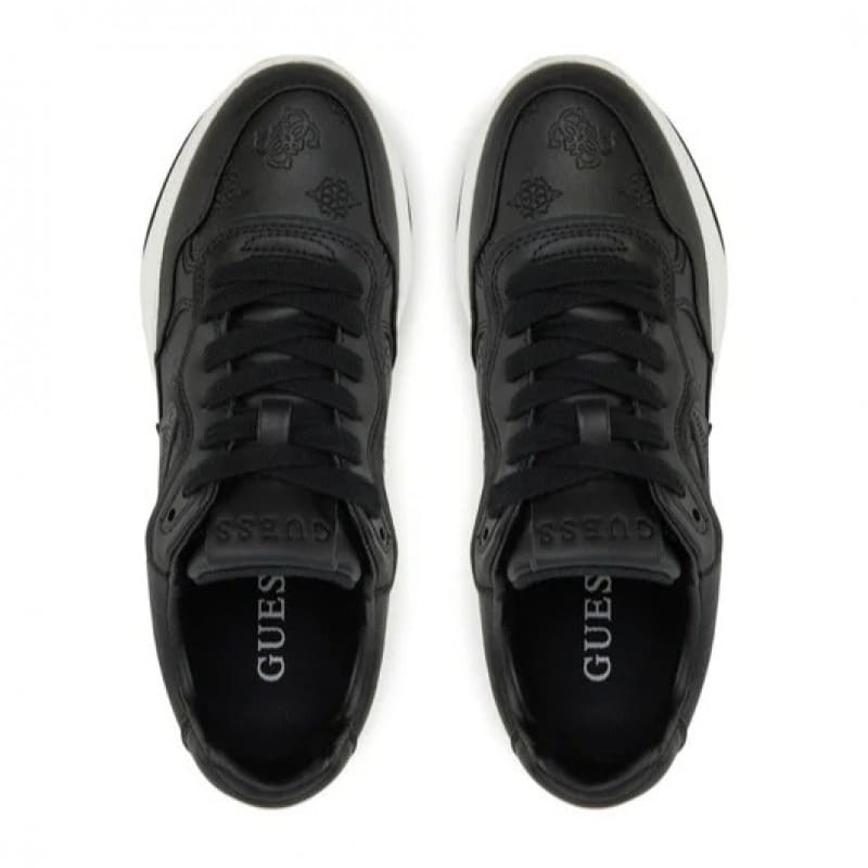 Guess Γυναικείο Sneaker Με Λογότυπο 4G Happy (FLPHAPFAL12-BLACK)