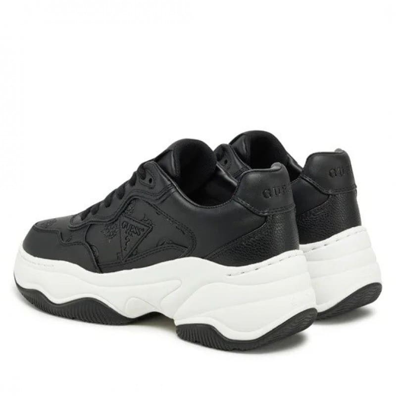 Guess Γυναικείο Sneaker Με Λογότυπο 4G Happy (FLPHAPFAL12-BLACK)