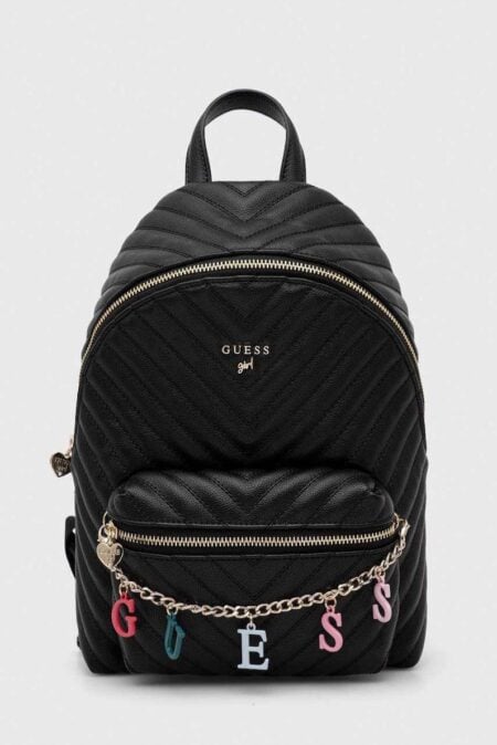 Guess Παιδικό Καπιτονέ Backpack Κορίτσι (J4RZ17WFZL0-JBLK)