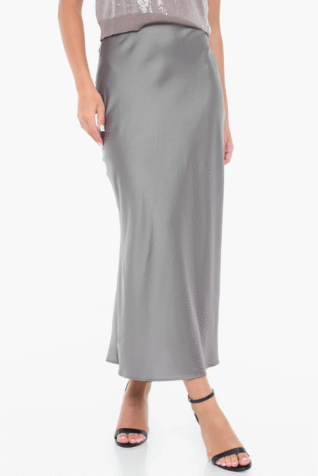 Guess Γυναικεία Maxi Φούστα Σατέν Sibilla (W5YD55WF1T2-G1J1)