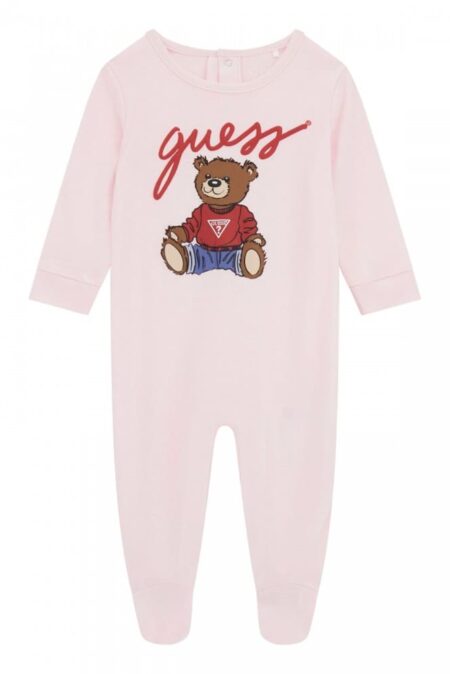 Guess Βρεφικό Φορμάκι Interlock Overall Αγόρι (H5YW11KA6W4-G6K9) 1