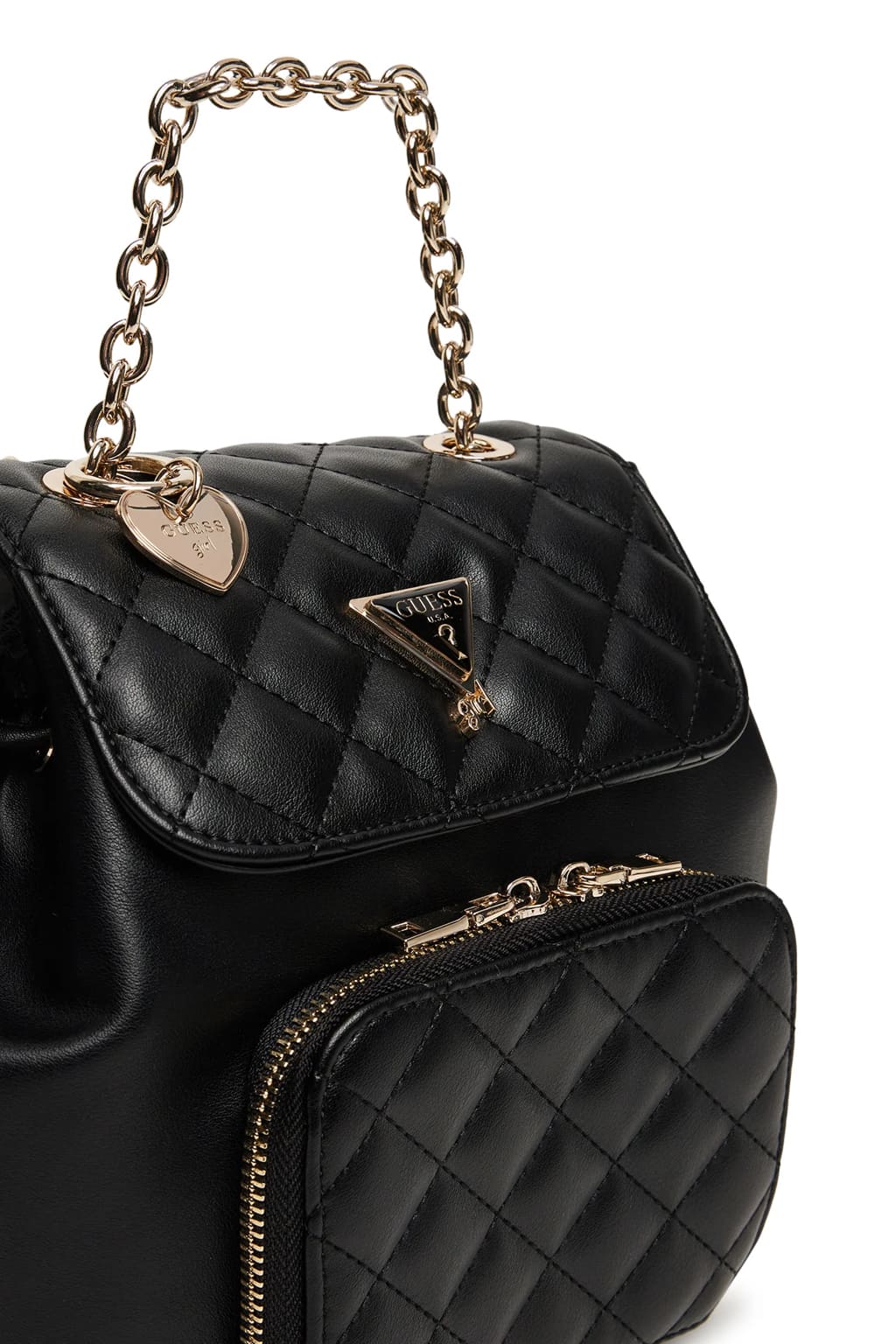 Guess Παιδική Τσάντα Backpack Καπιτονέ Κορίτσι (J5YZ04WGT10-JBLK)