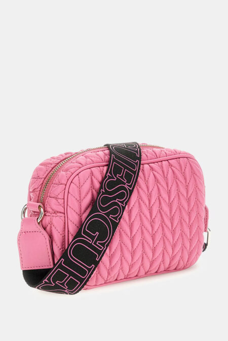 Guess Παιδική Τσάντα Χιαστί Quilted Camera Bag Κορίτσι (J5YZ08WHEG0-G5Q2)