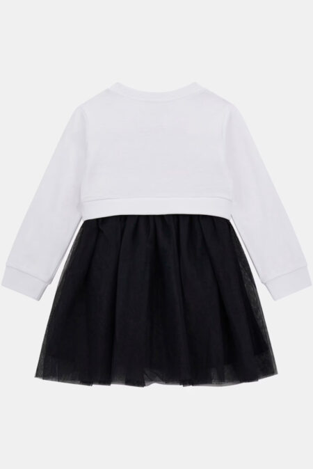 Guess Παιδικό Φόρεμα Από Τούλι Με Βολάν Girl (K5YK01KB8R0-G011)