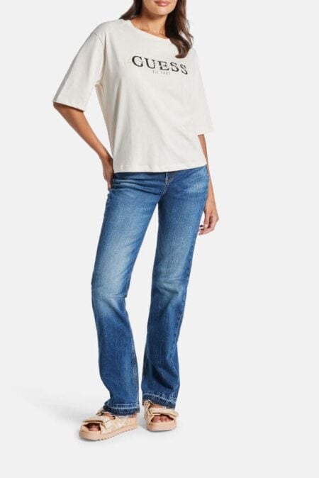 Guess Γυναικεία Κοντομάνικη Μπλούζα Carmen Boxy T-Shirt (V5YI02I3Z14-G1O6) 1