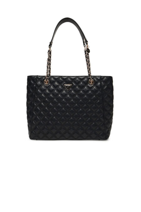 Guess Γυναικεία Τσάντα Ώμου Giully Large Tote (HWQG9673240-BLA)