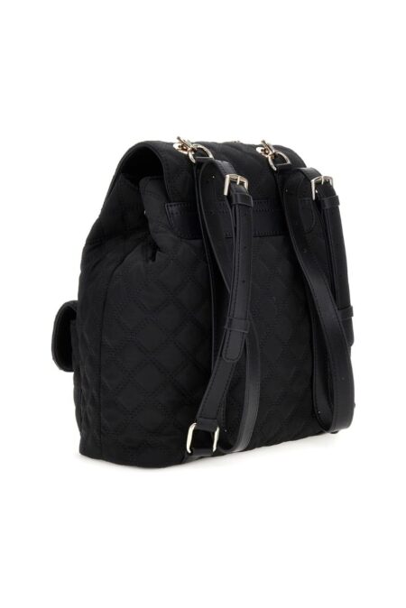 Guess Γυναικείο Backpack Καπιτονέ Giully Flap (HWYQ9673330-BLA)