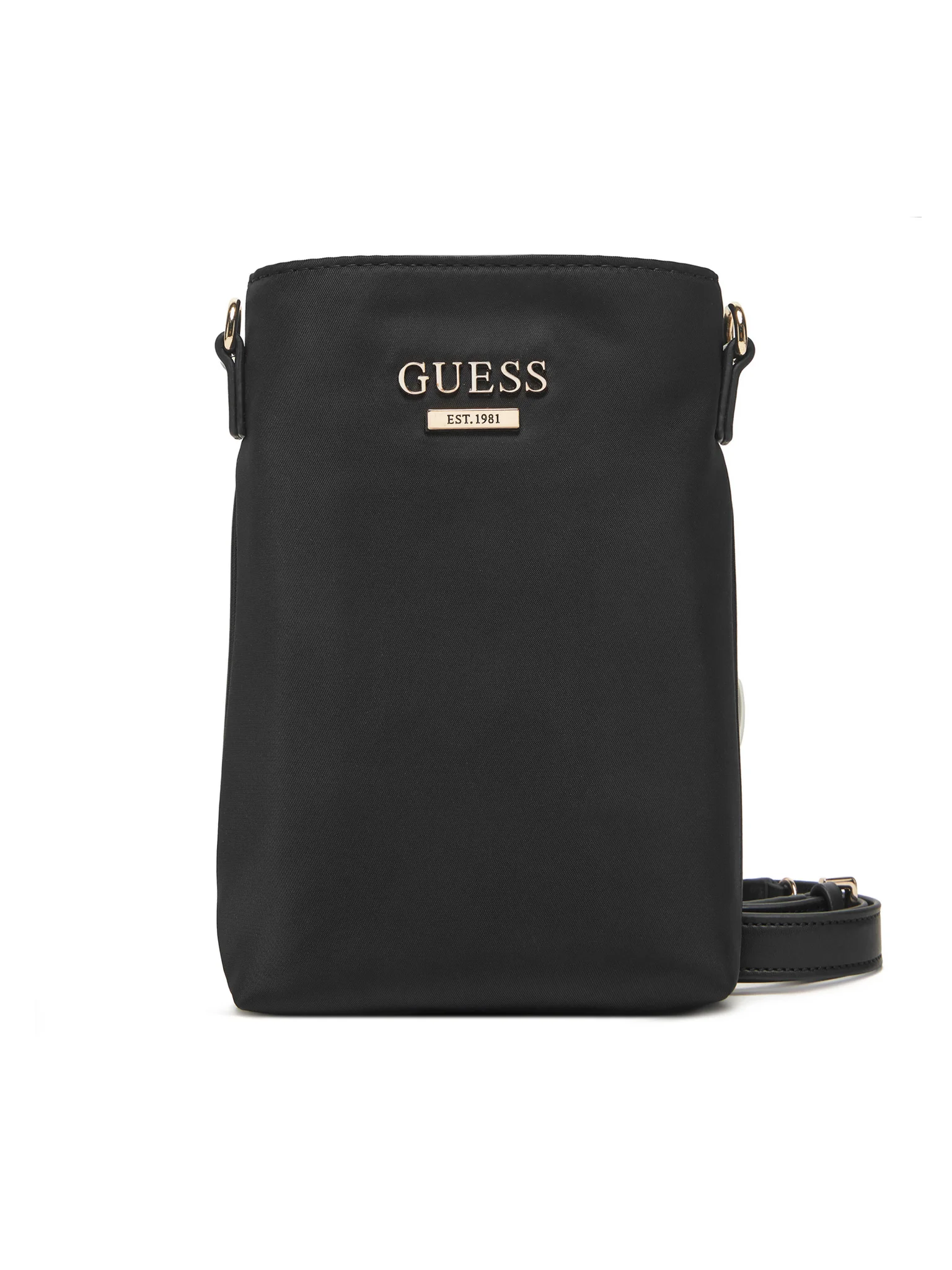 Guess Γυναικείο Τσαντάκι Κινητού Follie Travel Chit Chat (TWNN9676015-BLA) 1