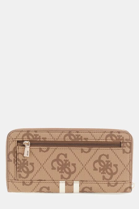Guess Πορτοφόλι Laurel Με Λογότυπο 4G SLG Large Zip (SWOS7459146-LTL)