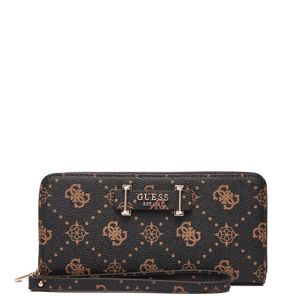Guess Πορτοφόλι Με Λογότυπο Silia SLG Large Zip Around (SWGP9890146-ESL)