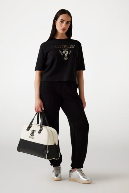 Guess Γυναικεία Κοντομάνικη Μπλούζα Aurelie Boxy T-Shirt (V4YI06I3Z14-FJ8N)