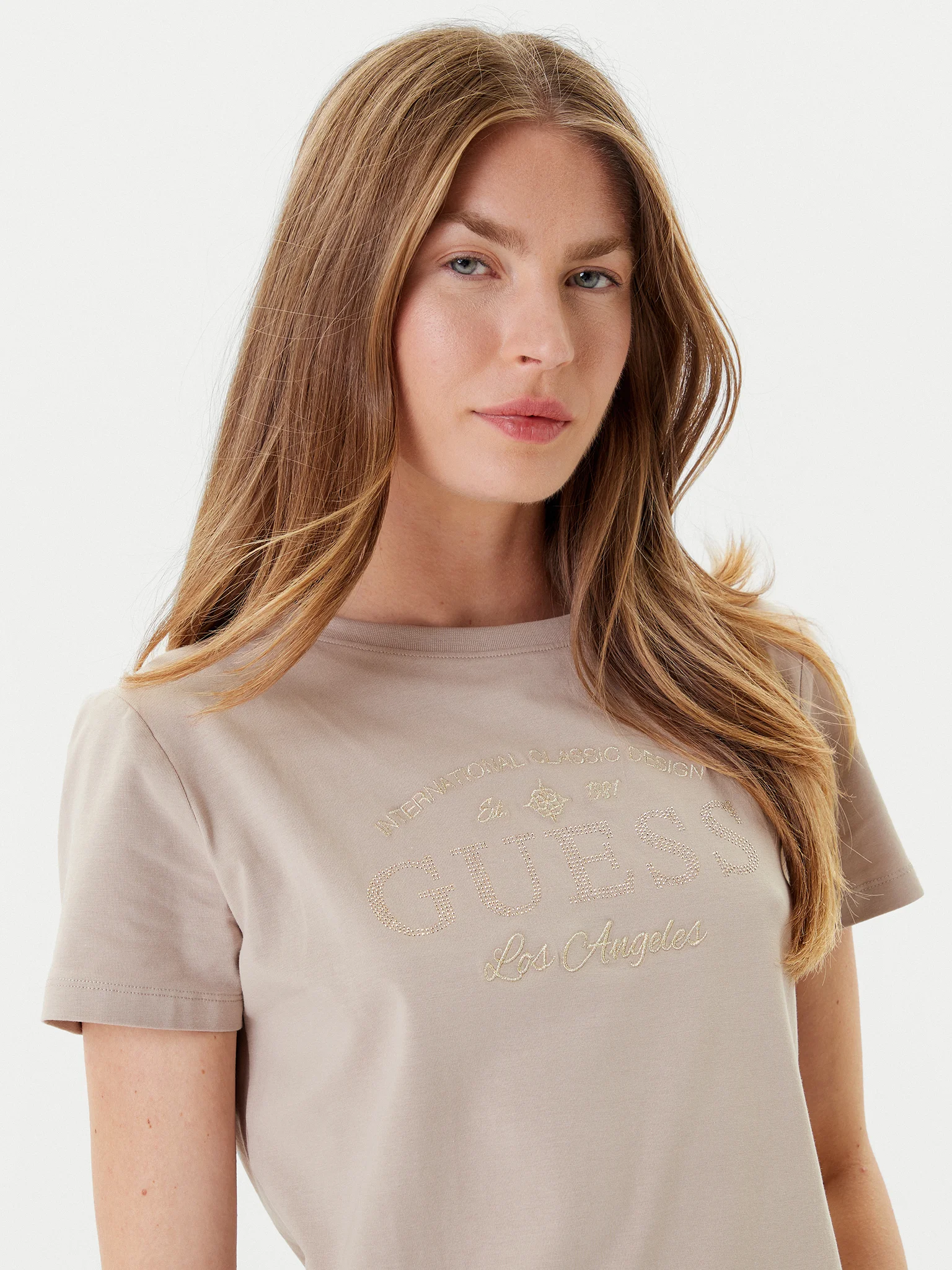 Guess Γυναικεία Κοντομάνικη Μπλούζα Marina T-Shirt (V5YI13J1314-G1BQ) 1