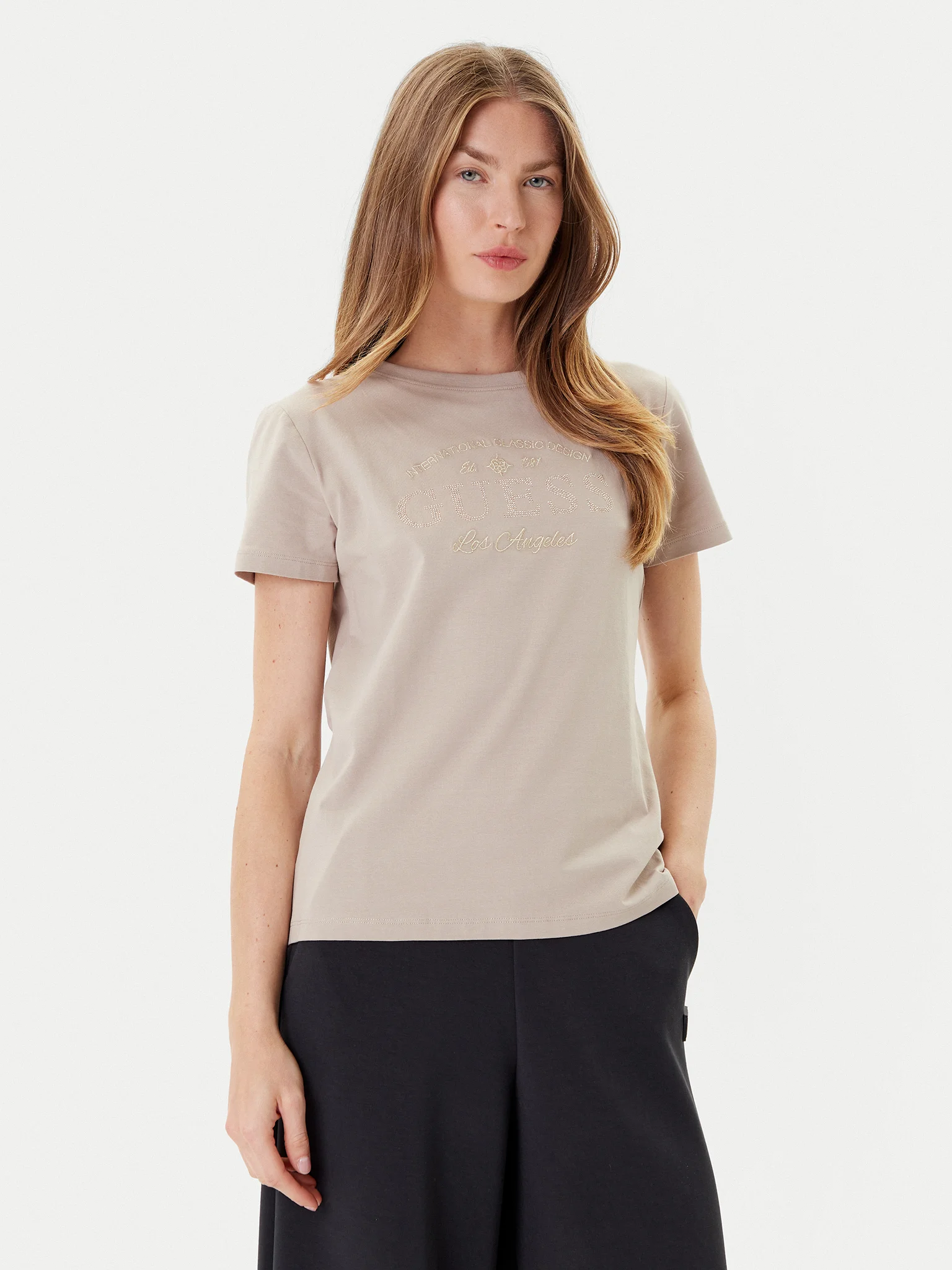 Guess Γυναικεία Κοντομάνικη Μπλούζα Marina T-Shirt (V5YI13J1314-G1BQ) 1