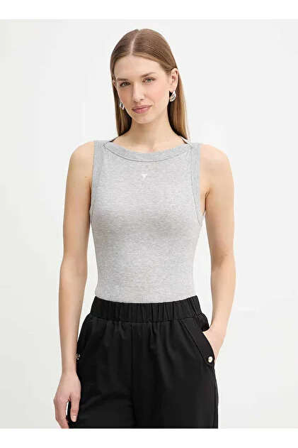 Guess Γυναικεία Αμάνικη Μπλούζα Tina Ribs Tank Top (W5RP16KCNH2-G9C2)