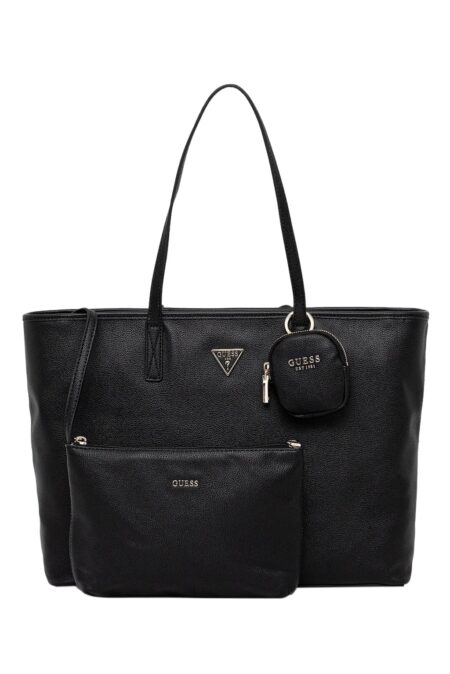 Guess Γυναικεία Τσάντα Ώμου 2 Σε 1 Power Play Tech Tote (HWBG7124240-BLA)