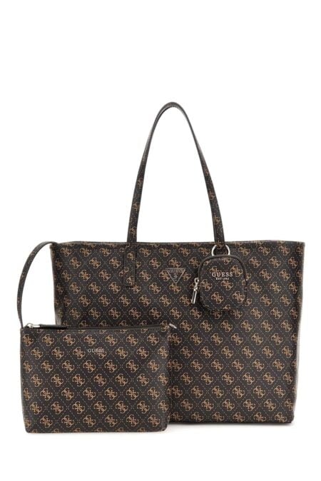 Guess Γυναικεία Τσάντα Ώμου 2 Σε 1 Power Play Tech Tote (HWQG7124240-BNL)