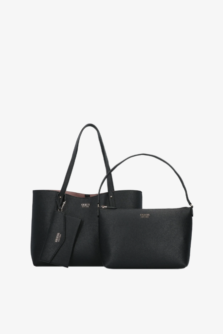 Guess Γυναικεία Τσάντα Ώμου Brenton Tote Μαύρη (HWPG9648230-BLA) 3