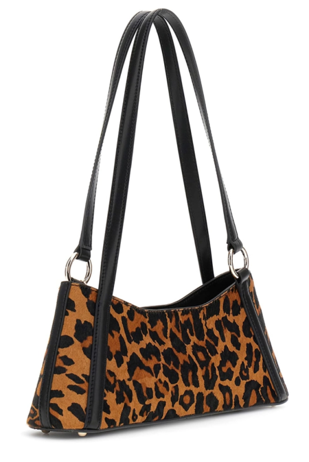 Guess Γυναικεία Τσάντα Ώμου Domitilla Shoulder Bag Animal Print (HWLO7529180-LEO)