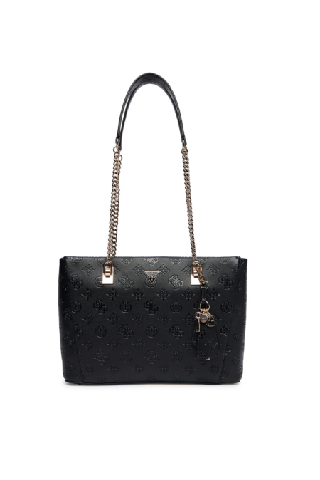 Guess Γυναικεία Τσάντα Ώμου Tisha Tote (HWPD776423-BLA)