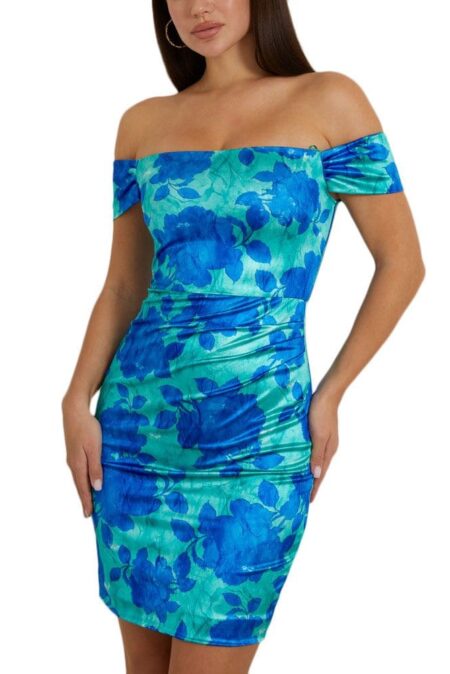 Guess Γυναικείο Μίνι Φόρεμα Camila Floral (W4RK62KBSQ0-P7OZ)
