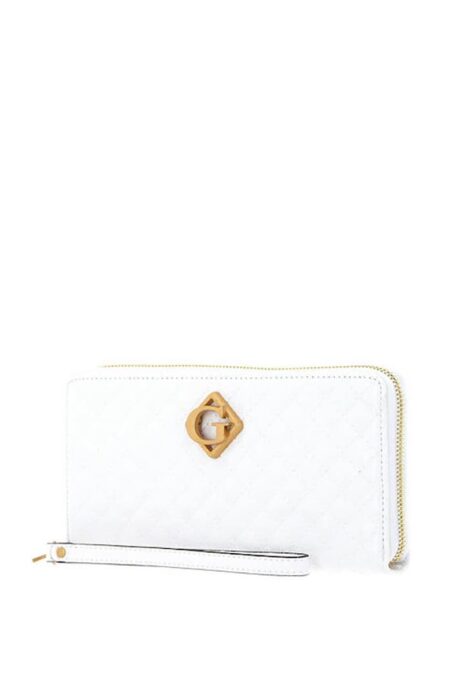 Guess Γυναικείο Πορτοφόλι Nerina SLG Cheque Organizer (SWGA875763-WHI)