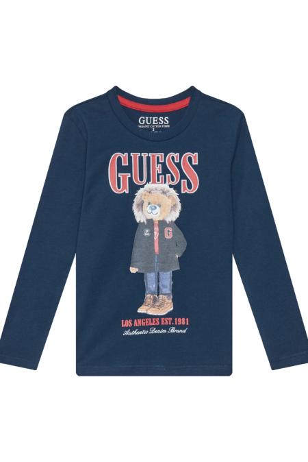 Guess Παιδική Μακρυμάνικη Μπλούζα Αγόρι (N5BI04I3Z14-G7HR) 1