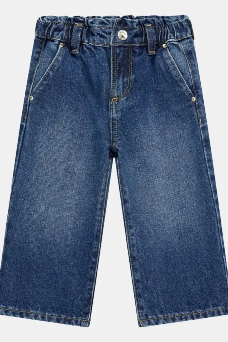 Guess Παιδικό Παντελόνι Denim Lurex Culotte Κορίτσι (K5RA01D5D90-QULX)