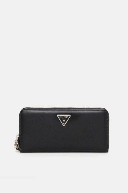 Guess Πορτοφόλι Talent SLG Large Zip Around (SWNG9669146-BLA)