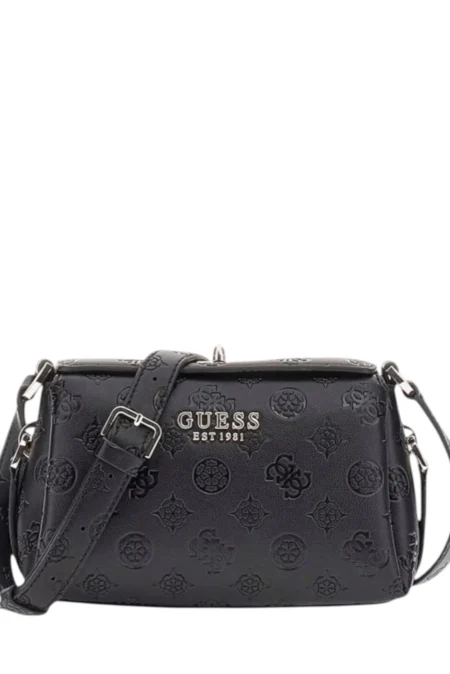 Guess Τσάντα Χιαστή Και Ώμου Phoebe Mini Crossbody (HWPD9665730-BLA)