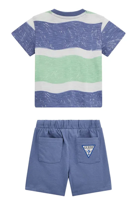 Guess Βρεφικό Σετ T-Shirt+Shorts Ραφ Αγόρι ( I5GG07K6XN4-P7PE)