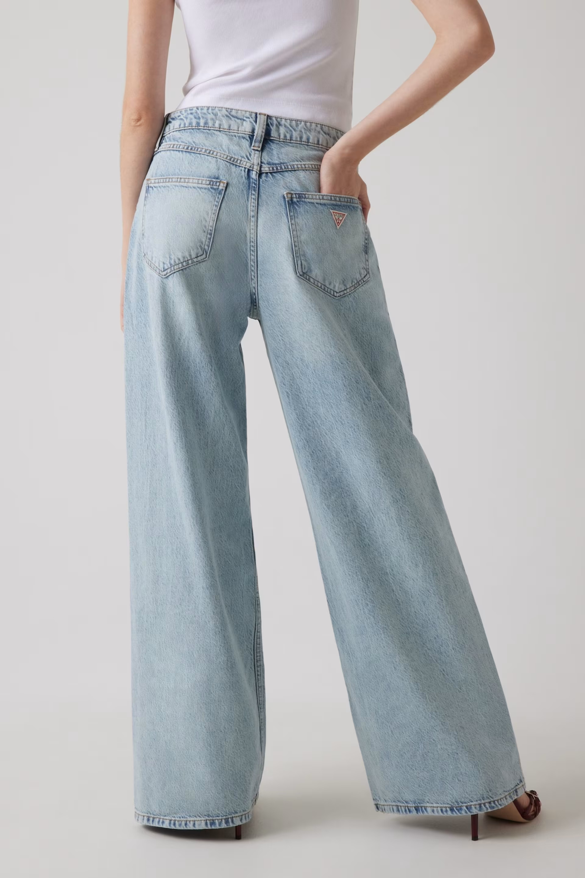 Guess Γυναικείο Τζιν Παντελόνι Bellflower (W5RA82D5BO0-JRSY)
