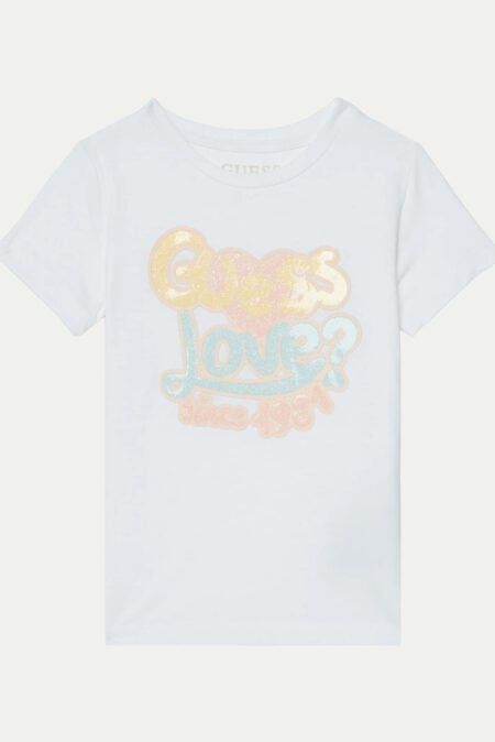 Guess Παιδική Κοντομάνικη Μπλούζα Girl (K5RI06K6YW4-G011)