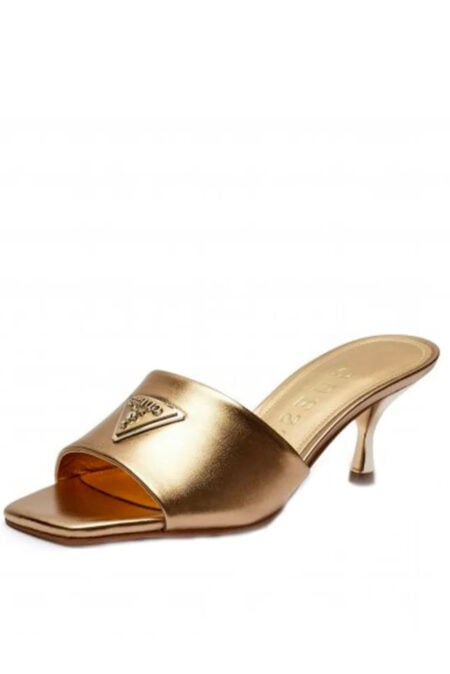 Guess Γυναικεία Mules Lusine In Ecopelle (FLJLUSLEL03-BRONZE)