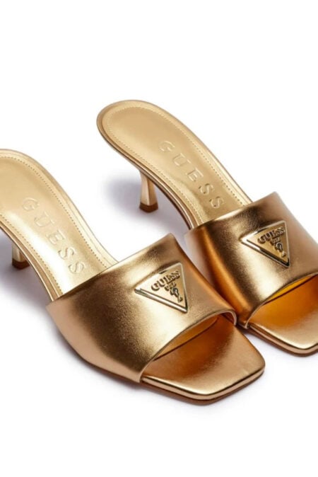 Guess Γυναικεία Mules Lusine In Ecopelle (FLJLUSLEL03-BRONZE)