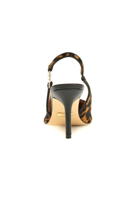 Guess Γυναικεία Γόβα Nasshaly Animal Print (FLTNSHLEP05-TAN)