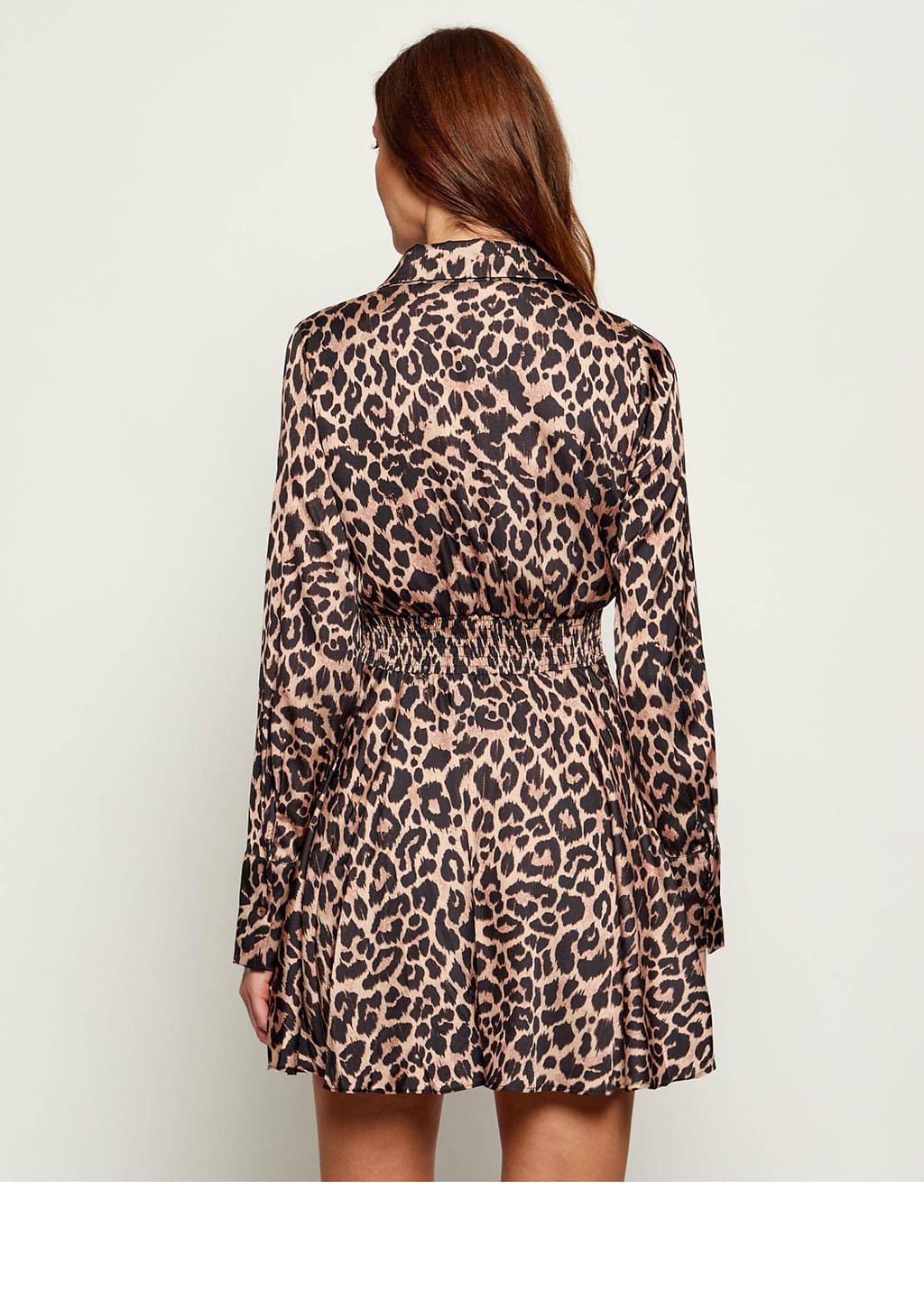 Guess Γυναικείο Mini Φόρεμα Animal Print Concetta Flare (W5YK00WF1T2-P1MO)