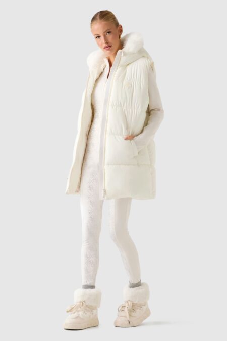 Guess Γυναικείο Αμάνικο Μπουφάν Katrina Ski Hood (W5Bl81W3282-4