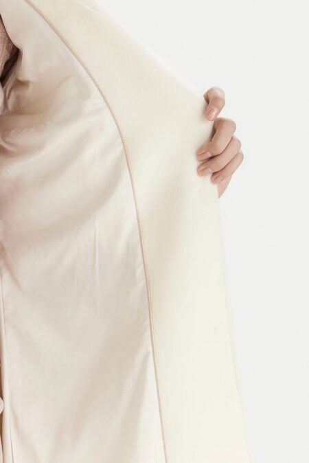 Guess Γυναικείο Παλτό Karole Fur Collar Coat (W5BL19W2642-