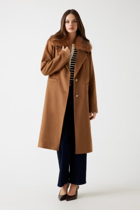 Guess-Γυναικείο-Παλτό-Karole-Fur-Collar-Coat-_W5BL19W2642-F11M