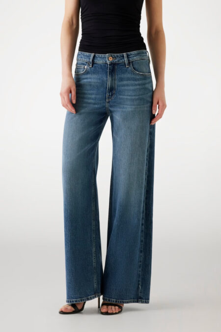 Guess Γυναικείο Τζιν Παντελόνι Bellflower (W5YA82D4K30-AR1O)