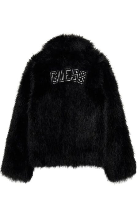 Guess Παιδική Γούνα Μαύρη Κορίτσι (J5BL02WHH10-JBLK)