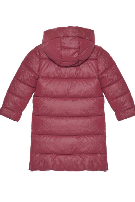 Guess Παιδικό Μακρύ Καπιτονέ Μπουφάν Hooded Κορίτσι (K5BL05WGIW0-G5A9)