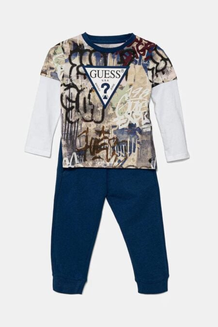 Guess Παιδικό Σετ Μπλουζάκι Και Παντελόνι Boy (N5YG00K8HM4-P0DU)