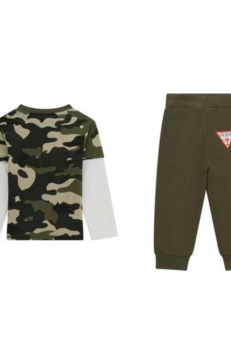 Guess Παιδικό Σετ Μπλουζάκι Και Παντελόνι Boy (N5YG00K8HM4-P18H)3