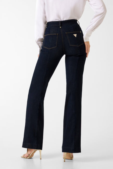 Guess Τζιν Παντελόνι Ψηλόμεσο New Faye (W5RA0PD5PW1-BFIN)