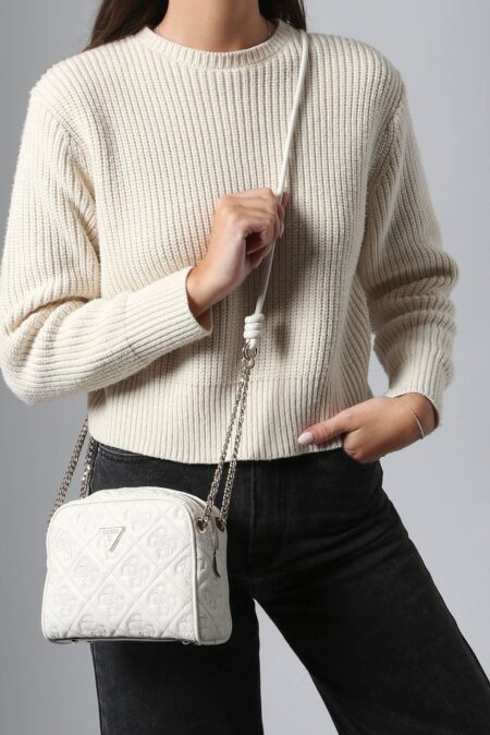 Guess Τσάντα Χιαστί Adelasia Camera Crossbody Bag (HWQL9658140-OFF)