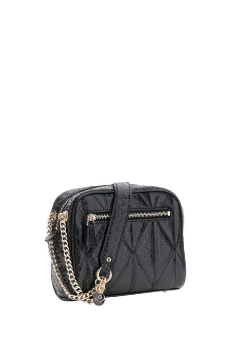 Guess Τσάντα Χιαστί Aldina Camera Crossbody Bag (HWGG9663140-BLA)